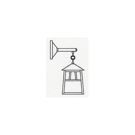 Arroyo Craftsman 8" raymond wall mount RB-8AM-AC
